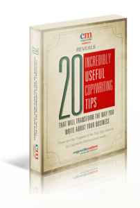 Cover image of the Copywrite Matters TOP TIPS Cheatsheet
