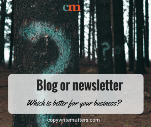 Blog or email newsletter—Which is better for business?