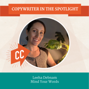 CC Copywriter in the Spotlight Leeha Debnam Feb2019