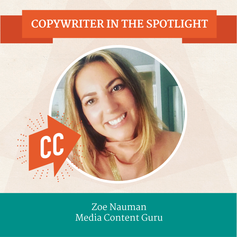 CCCopywritingintheSpotlight-ZoeNauman Confident Copywriter - Zoe Nauman